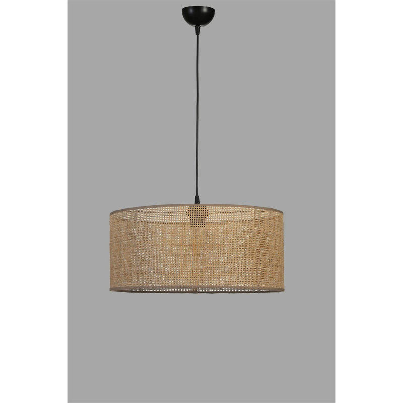 Chandle - Light Black Pendant, Brown