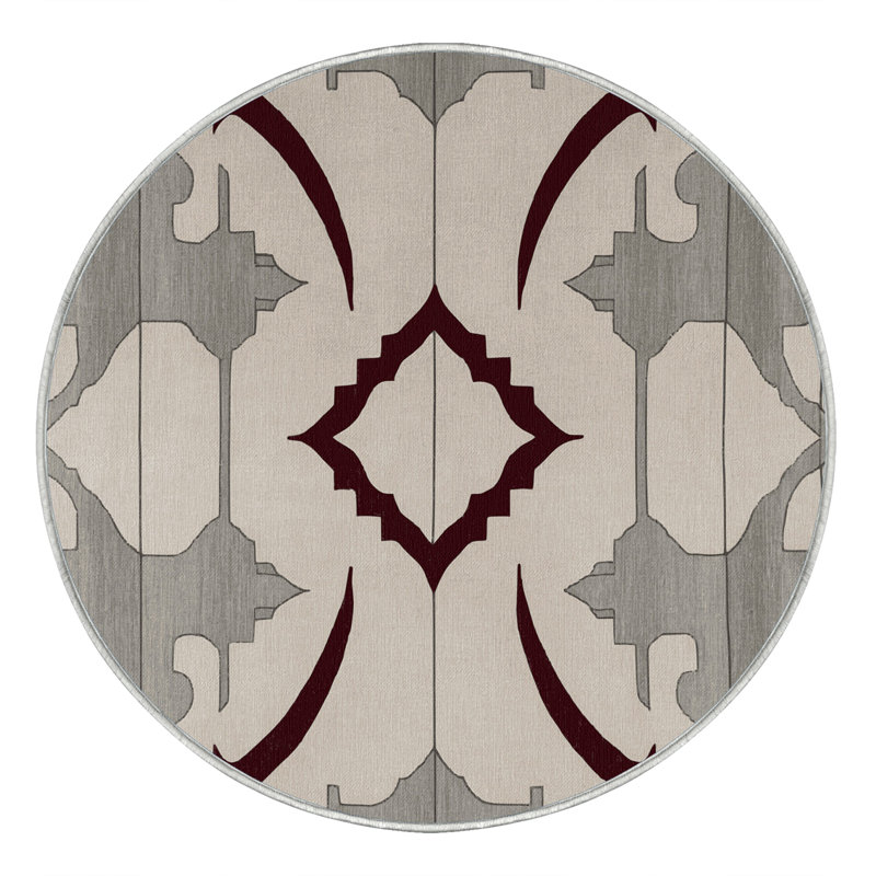 Fractured Axis Rug, Round 6'