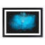 Lone Dolphin Paint Splash - Picture Frame Graphic Art-56865771-56865770