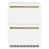 White Matte/Gold