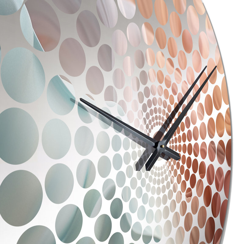 Horloge murale en désordre - Minimalisme abstrait, Petit