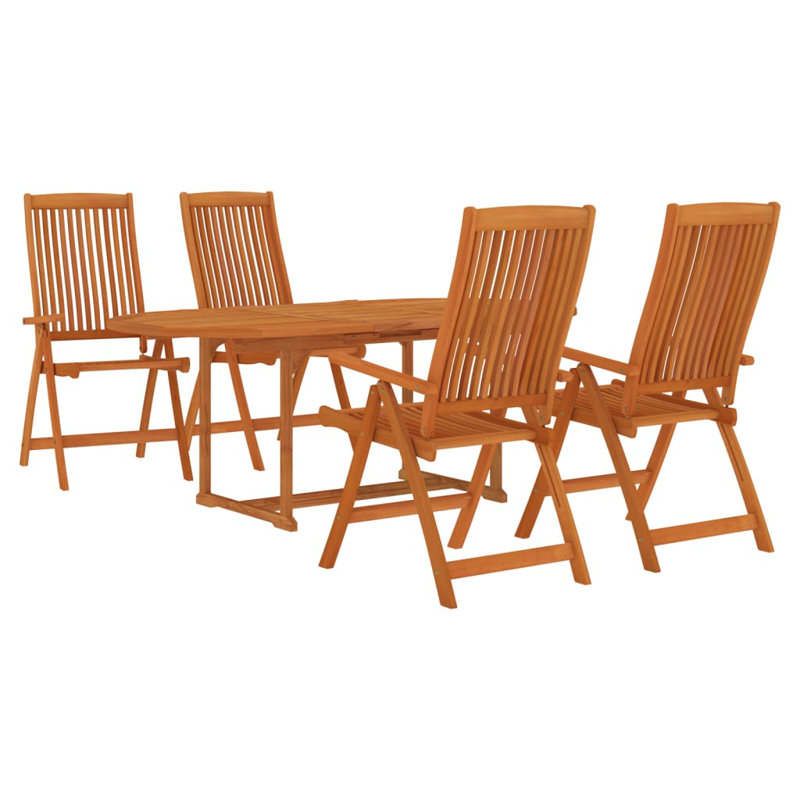 Exeter 4 - Person Patio Dining Set with Extendable