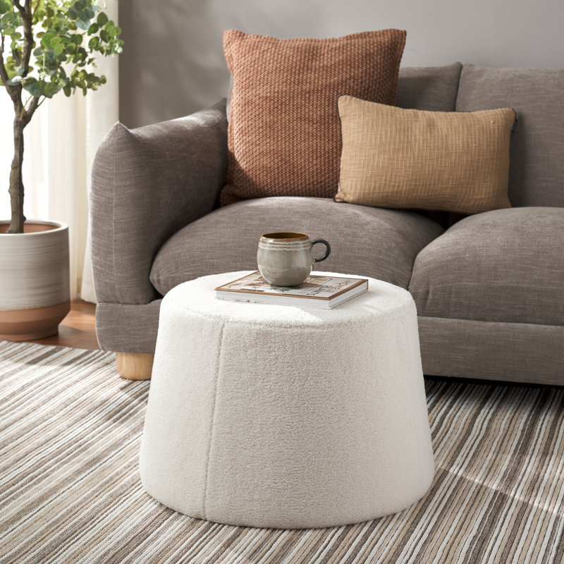 Ertan Wide Flared Ottoman