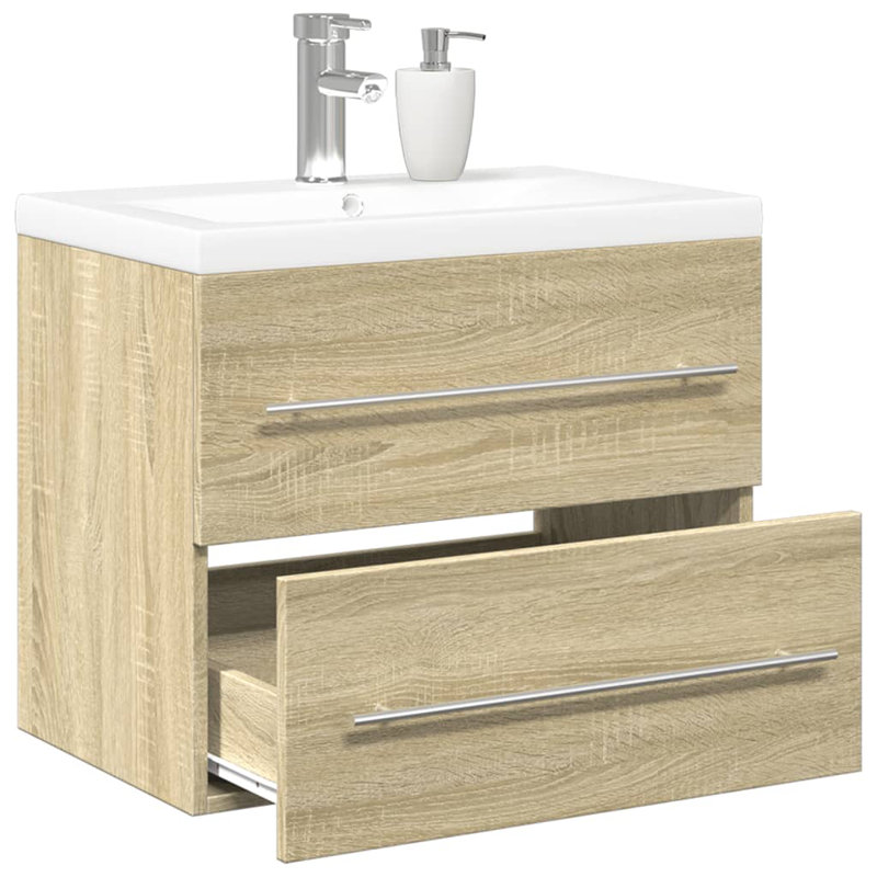 19-2 Single Vanity, Sonoma oak