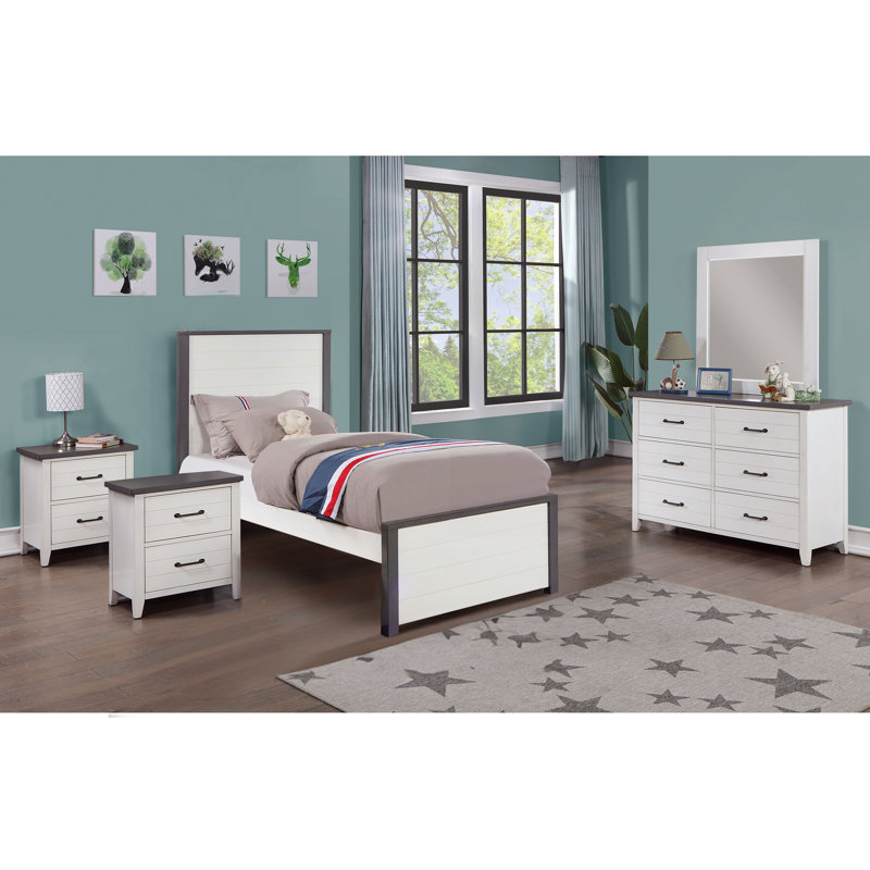 Kaid 5-Piece Bedroom Set, Twin