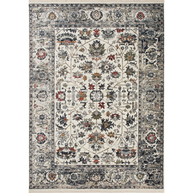 Rojas Oriental Indoor Rug, Rectangle 6'7" x 10'2"