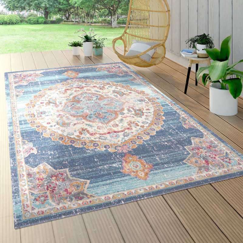 Smithboro Oriental Area Rug, Round 160cm