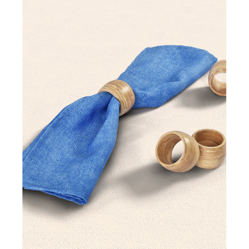 Bahia Napkin Ring 4Pc. Set