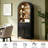 Aterlia 80.9" Arched Storage Bookcase-1799064748