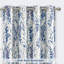 Rideau doublé à motif floral Rawlins-413380905