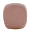 Fauteuil d'appoint pivotant rose