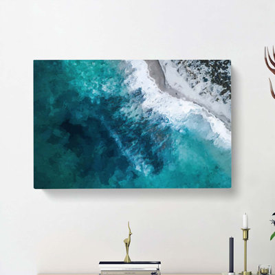 Ocean Beauty In Perth Australia - Wrapped Canvas Painting