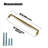 Spindle Shape 10" Center Bar Pull Multipack-85899810