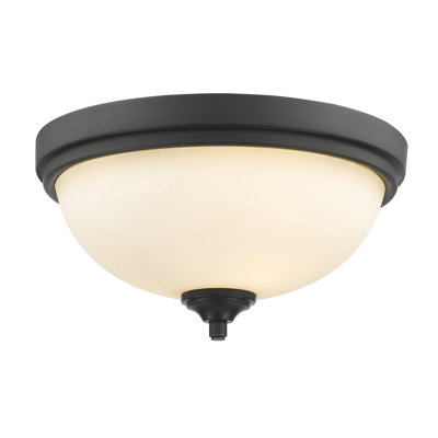 Beegle Glass Flush Mount