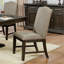 Structure gris espresso de style transitionnel 2pc