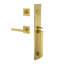 Viaggio Quadrato One-Piece Handleset With D Grip With Quadrato Rosette And Moderno Lever-1962875571-1962875598-1962875569