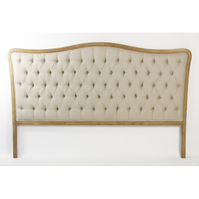 Gracia Upholstered Headboard, Ivory, King