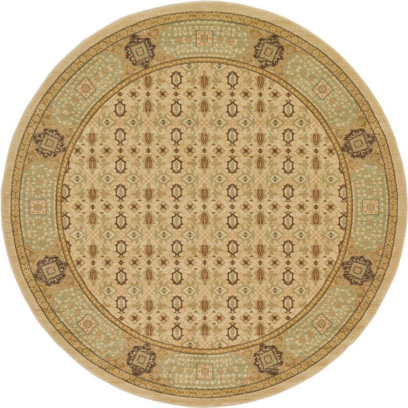 Palazzo Oriental Indoor Rug, Round 3'3"