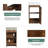 Dawsen 18'' Small Freestanding Bathroom Vanity Set