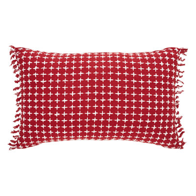 Gallen Geometric Reversible Throw Pillow