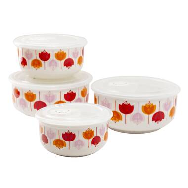 Gibson Home 8 Piece Anaya Round Nesting Food Storage Set