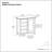 Amherst 32"W Solid Wood 2-Shelf Low Storage Cabinet with Adjustable Shelves and Tapered Legs-144748827