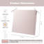 Coussin de chaise de patio avec poignée et attaches pour canapé de jardin, 19 po x 19 po x 3 po-1017934629-1015537570
