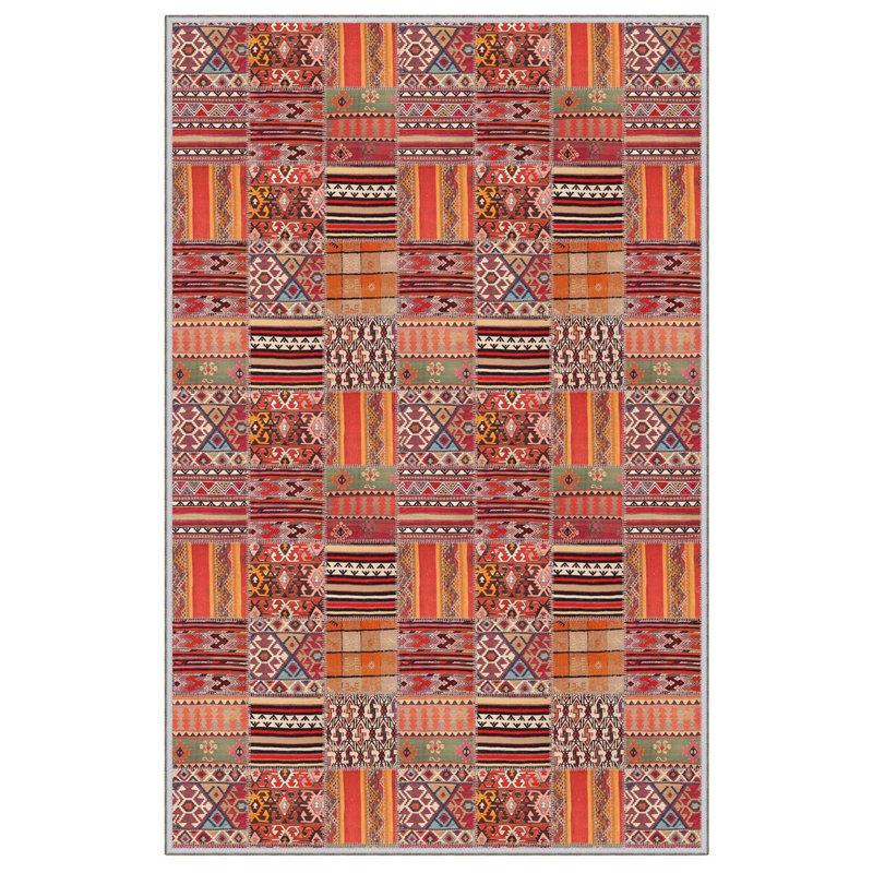 Mereworth Red Rug, Rectangle 180cm x 280cm