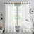 Light & Airy Privacy Semi Sheer Grommet Curtains (Set Of 2)-1730062785