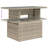  Garden Sofa Set Light Grey, Anthracite
