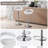 Modern Adjustable Swivel Bar Stool With Base And Hollow Back-976753225