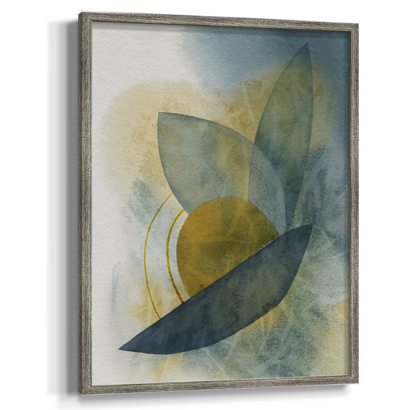 Solar Shapes II Framed Print - Solid Wood, 11" H x 9" W