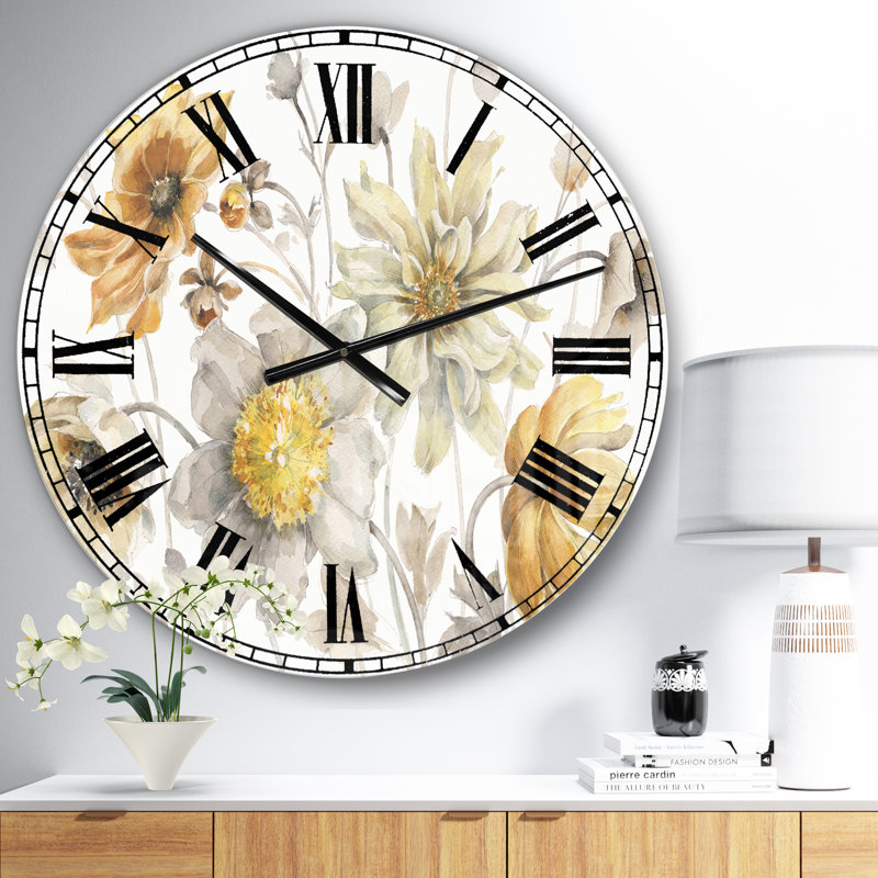 Horloge murale surdimensionnée Adhem, Moyen