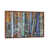 Toile avec cadre en bois brun classique est en rupture de stock