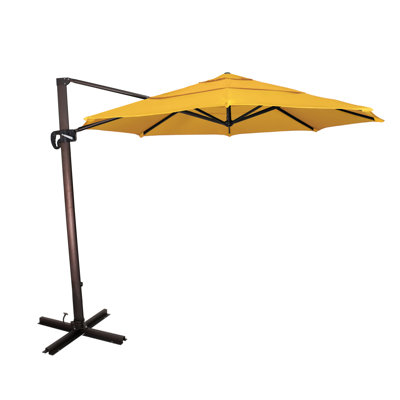 Placencia 132'' Cantilever Sunbrella® Umbrella