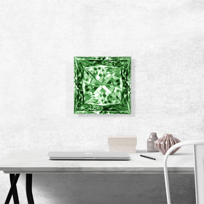 «Green Princess», impression sur toile tendue