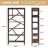 Modern Sturdy Bookcase with Versatile Shelf Display