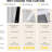  100% Blackout French Door Curtains, Privacy Curtains for Window, Room Darkening Thermal Insulated Door Window Shades for Bedroom, 1 Panel-794367617-794367616