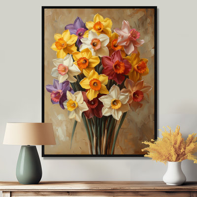 Jaune jaune et jonquille délice jonquilles - jonquilles murales salon