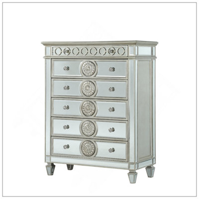 Commode à finition miroir Varian