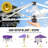 10 Ft. W x 10 Ft. D Steel Pop Up Canopy Outdoor Shade with Pockets Sidewall-108162904
