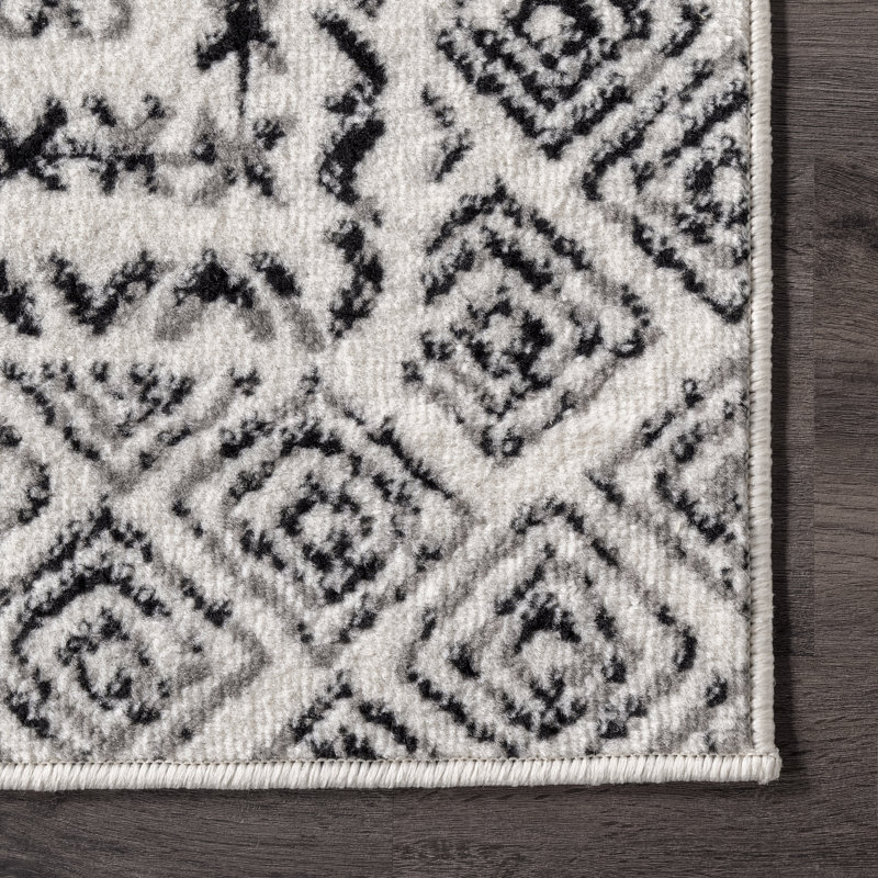 Tapis gris clair Savoie, Rectangle 4 pi x 6 pi