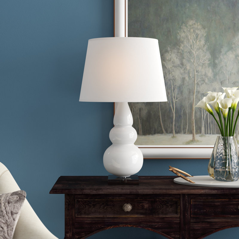 Triple Gourd Table Lamp, 33" H x 20" W x 20" D, Lucite, Lily