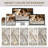 Abstract Modern Boho Area Rug Non-Shedding Low-Pile Carpet for Living Room, Bedroom, or Office-129165572