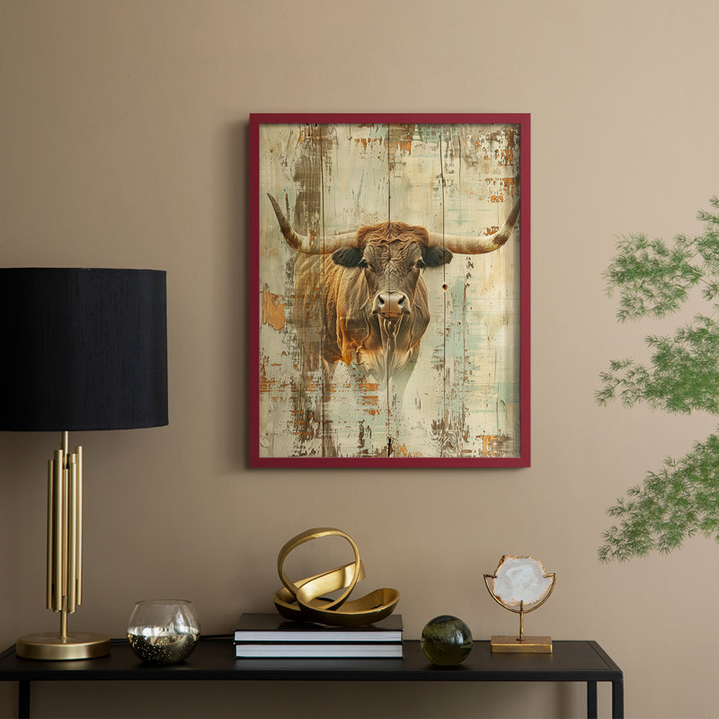 «ANIMALS Series CDXCIX», H 11 po x l 9 po, Rouge