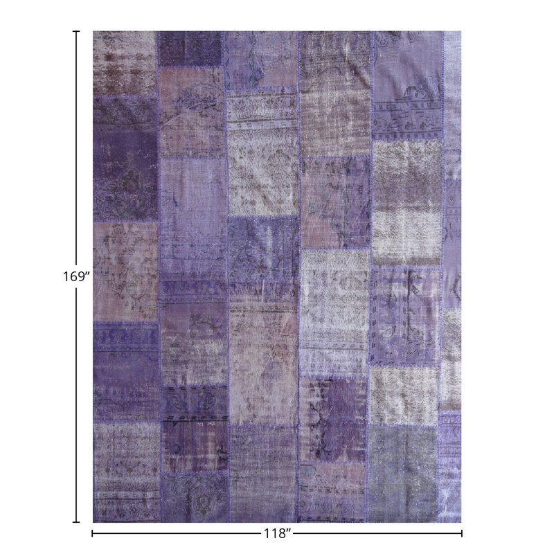 Hand Knotted Patchwork Indoor Rug