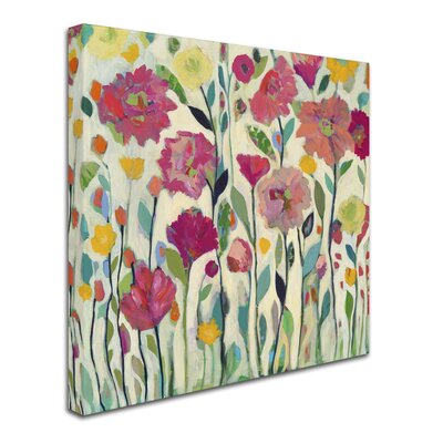 August Grove® Pichard She Lived In Full Bloom On Canvas by Carrie ...