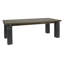 Duncan 90" Reclaimed Solid Wood Farmhouse Dining Table In Brown