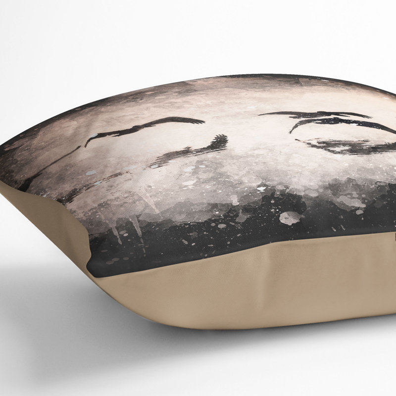 Square Throw Cushion, 55cm H x 55cm W x 20cm D, Stone