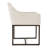 Teddy 18.8'' H Fabric Upholstered Metal Dining Chairs-126920810